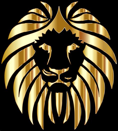 gold lion logo 10 free Cliparts | Download images on Clipground 2024