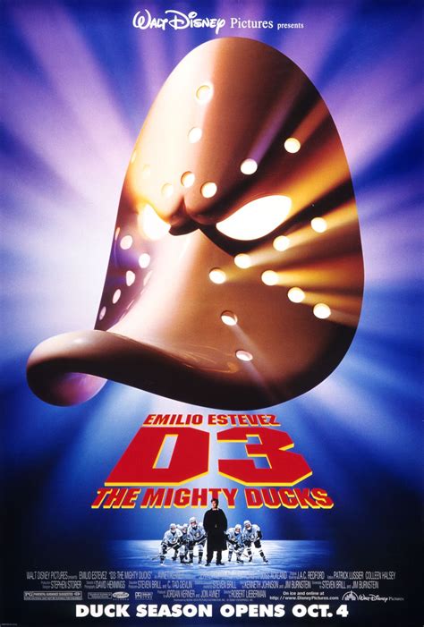 D3: The Mighty Ducks : Extra Large Movie Poster Image - IMP Awards