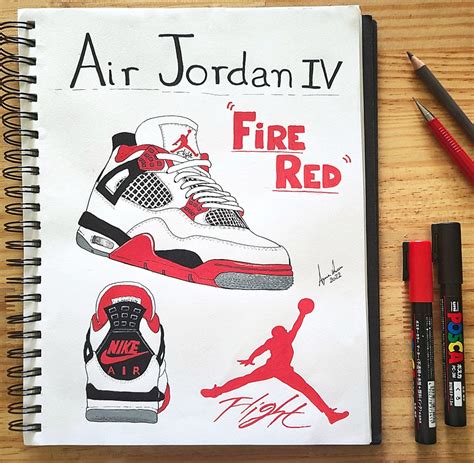 Air Jordan 4 Fire Red Air Jordan 4 Fire Red, Jordan 4 Red, Air Jordan ...