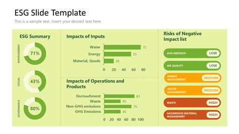 Free ESG Slide Template for PowerPoint & Google Slides