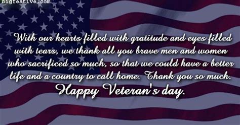 50+ Veterans Day Thank You Quotes 2020 | Happy veterans day quotes ...