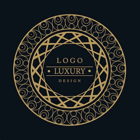 Free Vector | Vector Amazing Luxury Logo Designs