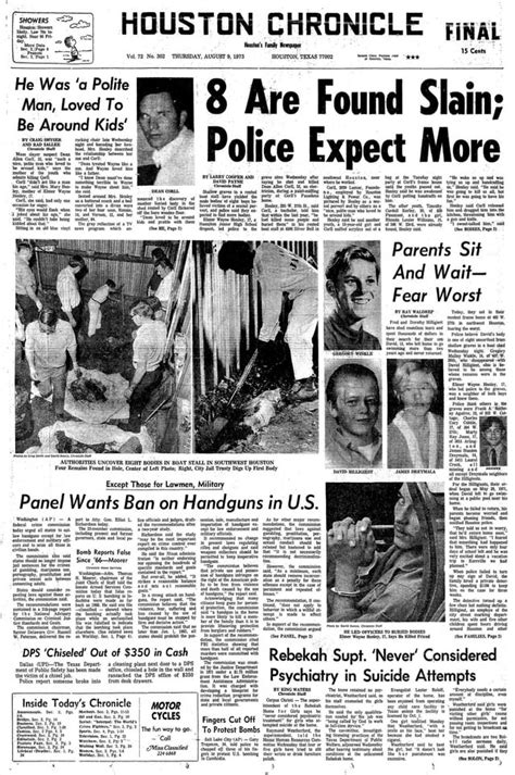 Elmer Wayne Henley and Dean Corll Mass Murders - Aug 1973 : r/houston