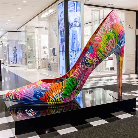 Bloomingdale's New Shoe Department Details