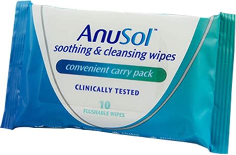 Anusol Soothing & Cleansing Wipes, Pack of 10: Amazon.co.uk: Baby