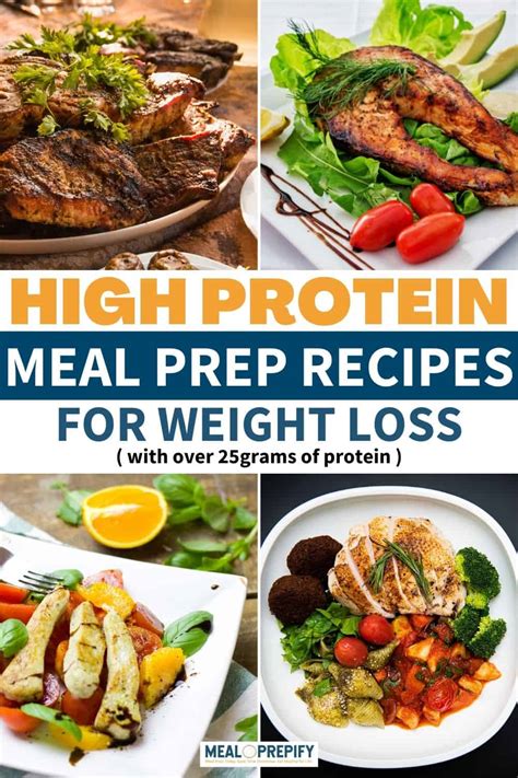 32 High Protein Meal Prep Recipes for Weight Loss (over 25g of protein ...