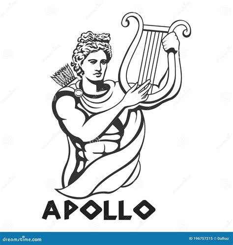 Apollo Roman God Drawing