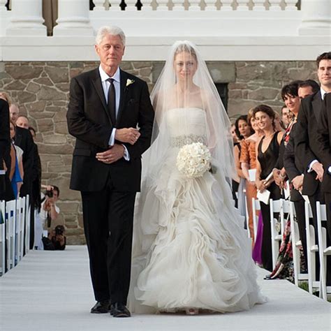 Wow! Did Chelsea Clinton wear the best-looking wedding gown ever ...