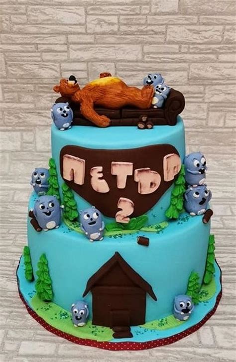 Grizzy and the Lemmings cake - Decorated Cake by Rositsa - CakesDecor