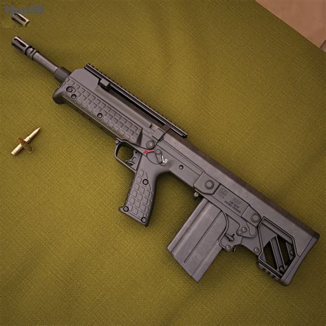 Kel-Tec RFB 3D model - Weapon on Hum3D