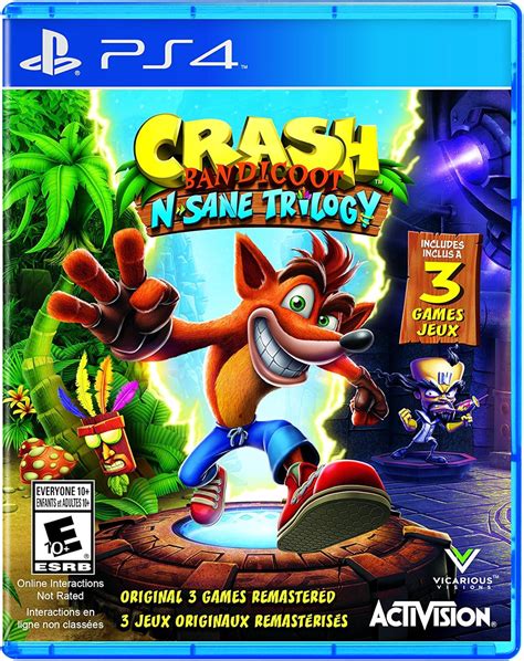 Crash Bandicoot N. Sane Trilogy - Bilingual - PlayStation 4 ...