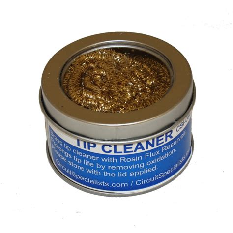 Solder Tip Cleaner with Rosin Flux