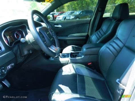 Black Interior 2015 Dodge Charger SRT 392 Photo #112069613 | GTCarLot.com