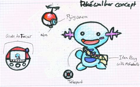 PokeWalker - Concept by LouLilie on DeviantArt