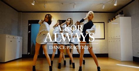 A.KOR reveals their charming choreography in dance practice video for ...