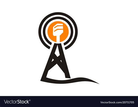 Radio station Royalty Free Vector Image - VectorStock