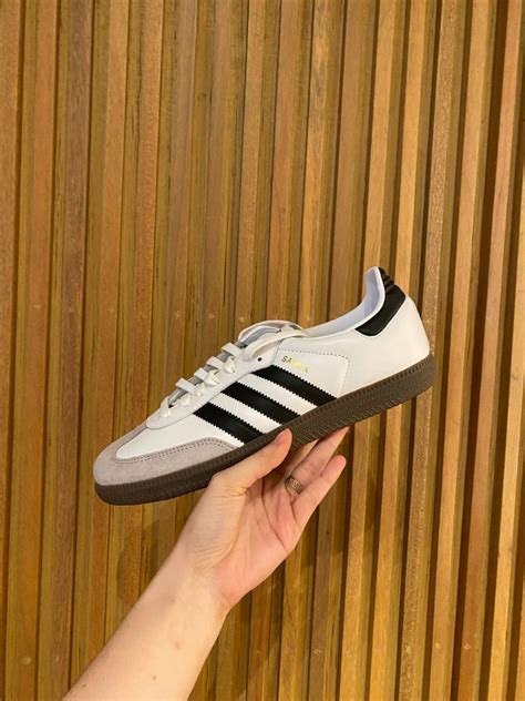 ADIDAS SAMBA OG White Black Gum, Men's Fashion, Footwear, Sneakers on ...