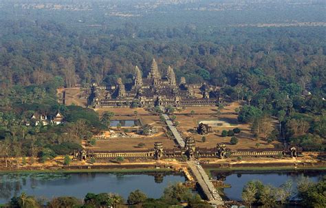 Michael Freeman Photography | Angkor Wat aerial