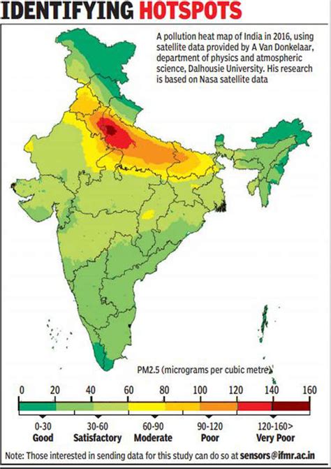 Air Quality Map India – Get Map Update