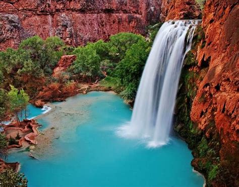 Cataratas | Noticias Ineditas | Havasupai falls, Havasu falls, Arizona ...