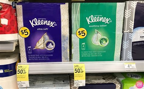 Kleenex Facial Tissue for Only $2.25 Each (Reg $5) at Walgreens – Print ...