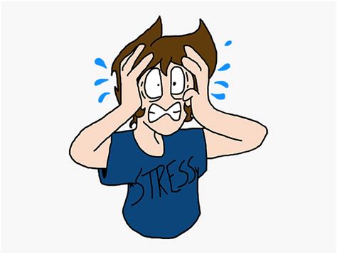 Stressed Out Cartoon Png , Free Transparent Clipart - ClipartKey