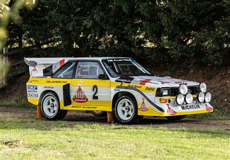 For Sale: A Rare 1985 Audi Sport quattro S1 E2 Group B Works Racer