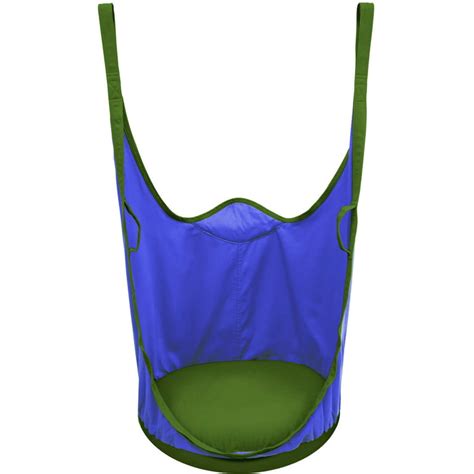 Rebo Kids Hanging Cocoon Pod Chair Hammock Swing Seat Green, 49% OFF