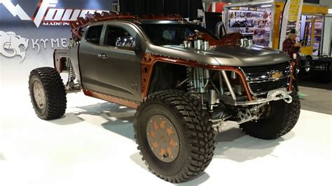 Chevy Canyon based custom off road truck at the 2016 SEMA Show. | Cool ...