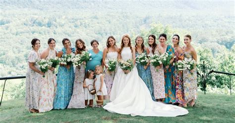 Wildflowers adorned this timeless Vermont estate wedding