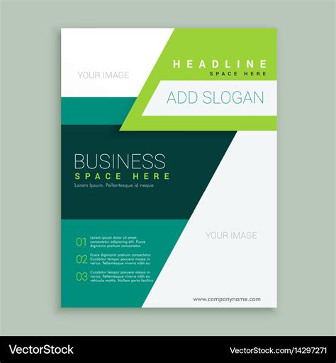 Flyer brochure design in a4 size for your business