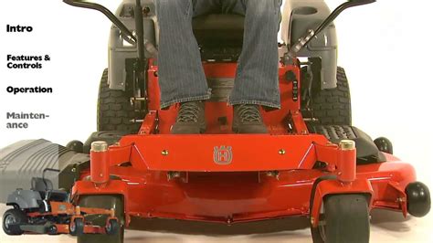 Husqvarna Zero Turn Mower | Maintenance | Husqvarna Canada - YouTube