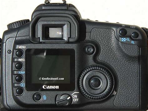 Controls: Canon 20D User's guide