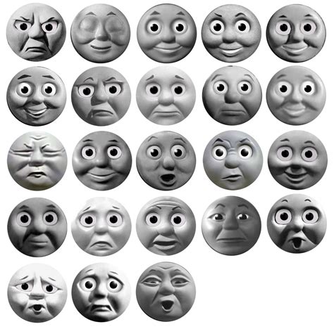 Thomas the Tank Engine face sheet 2.0 by jk0424 on DeviantArt