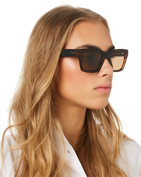 Quay Eyewear In Control Sunglasses - Matte Tort Brown | SurfStitch