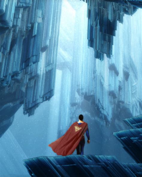 Comics Forever, Superman: Fortress Of Solitude // painted artwork...