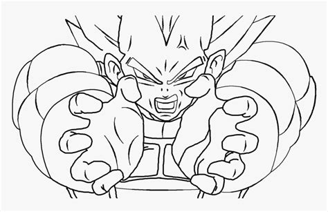 Final Flash Super Vegeta - Vegeta Final Flash Drawing, HD Png Download ...