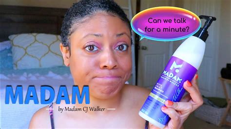 Trying MADAM by MADAM CJ WALKER Products for My Wash and Go | Madam CJ ...