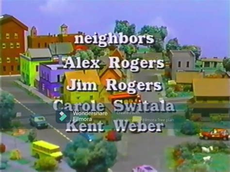 Mister Rogers Neighborhood Episode 1623 Ending Credits on Vimeo