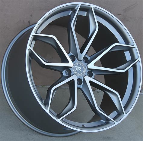 Road Force Wheels RF17 Satin Gunmetal Machined – WheelplusUSA