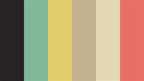 Design Practice Colour Palettes Retro Color Palette Color Schemes ...