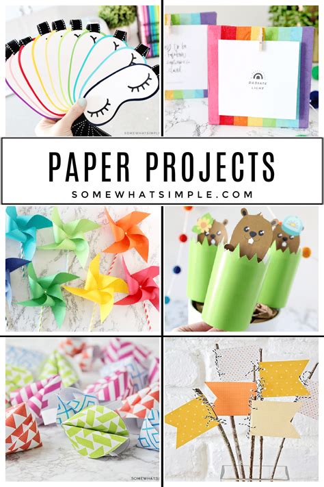 50 Creative Projects Made From Paper - Somewhat Simple