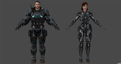 Shepard Clone by nach77 on DeviantArt