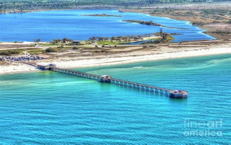 Gulf State Park Pier 7464P3 Photograph by Gulf Coast Aerials - - Pixels