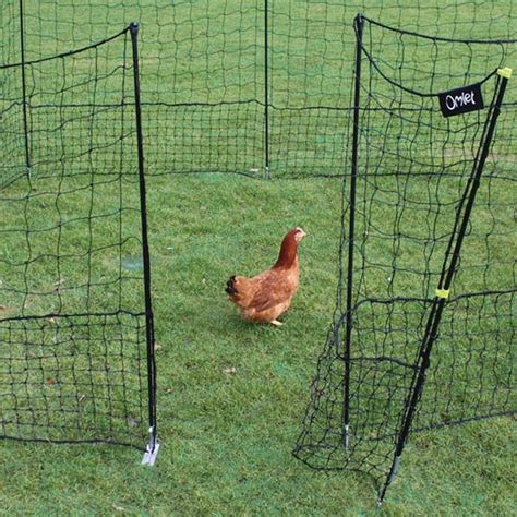 Flexible Chicken Fencing with Gate - Harrod Horticultural