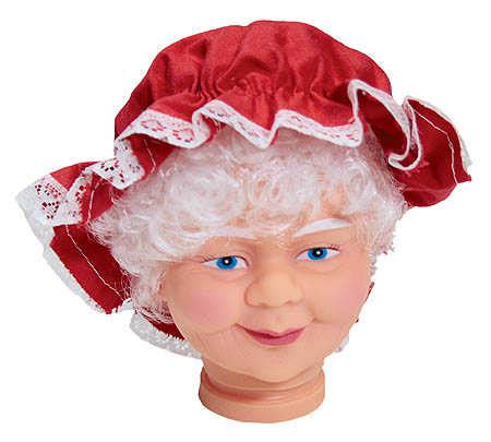 4" Vinyl Old Fashioned Mrs. Santa Claus - Plastic and Vinyl Dolls ...