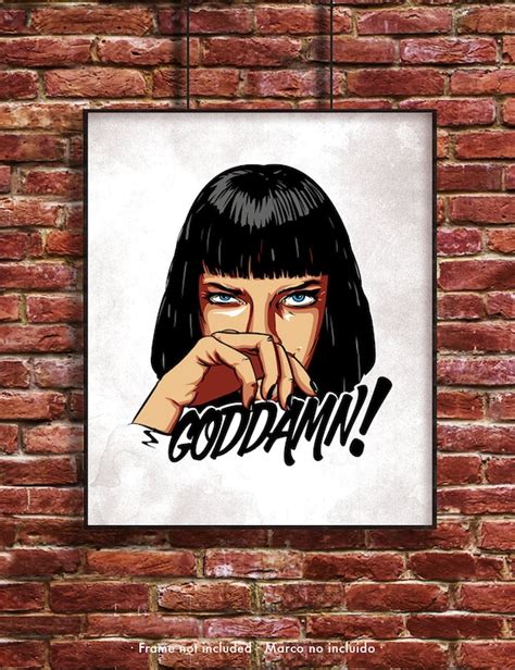 Art & Collectibles Digital Prints Pulp Fiction You never can tell Movie ...