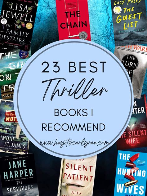 23 Best Thriller Books to Read in 2023 - HeyitsCarlyRae