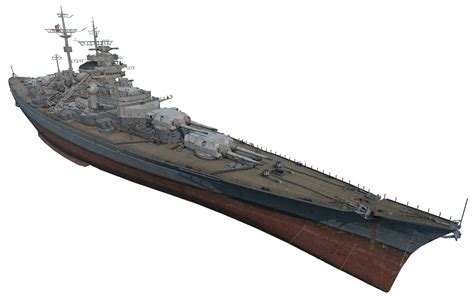 ArtStation - German Battleship Bismarck