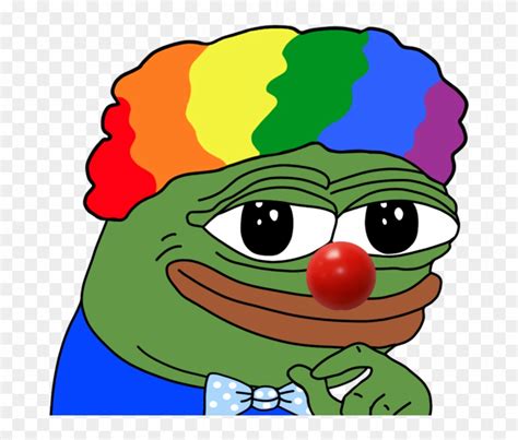 Pepe The Clown Smug Meme - Clown Pepe, HD Png Download - 680x635 ...